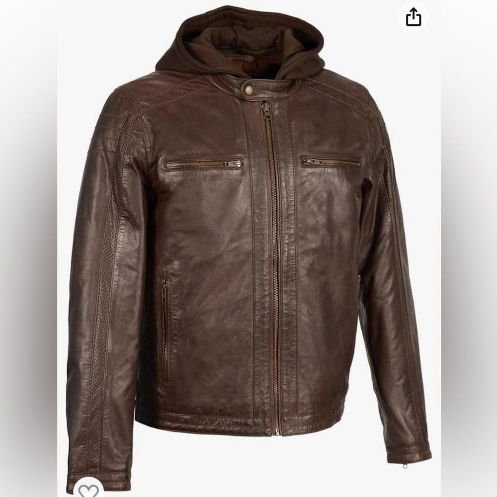 Mailwaukee Leather Men's Motorcycle Leather Jacket XL